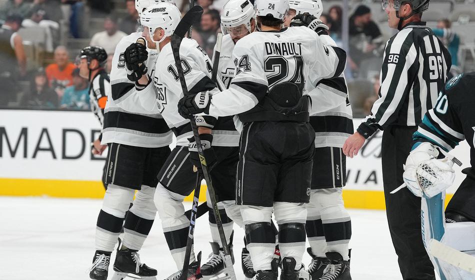 Kopitarjev gol in podaja nista preprečila zmage San Joseja po kazenskih strelih