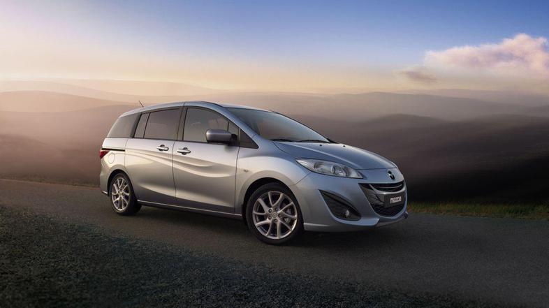 Nova mazda5 bo na evropski trg zapeljala letošnjo jesen. (Foto: Mazda)