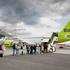 prvi let letalske družbe Airbaltic z Letališča Ljubljana