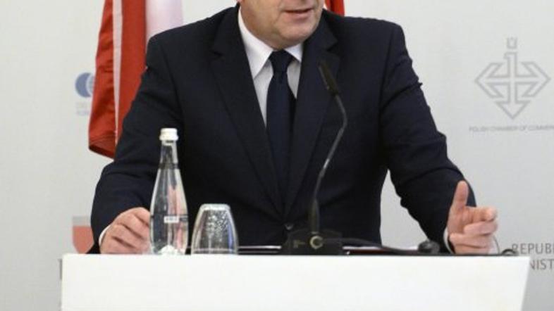 poljski zunanji minister Grzegorz Schetyna