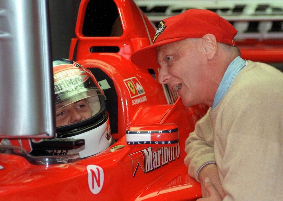 michael schumacher niki lauda | Avtor: EPA