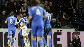 Hazard Williams pobiralec žog Swansea City Chelsea Capital One Cup polfinale lig