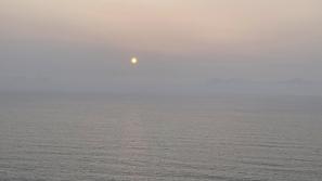 Sončni zahod na morju