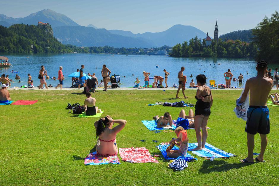 Kopanje na Bledu | Avtor: Profimedia