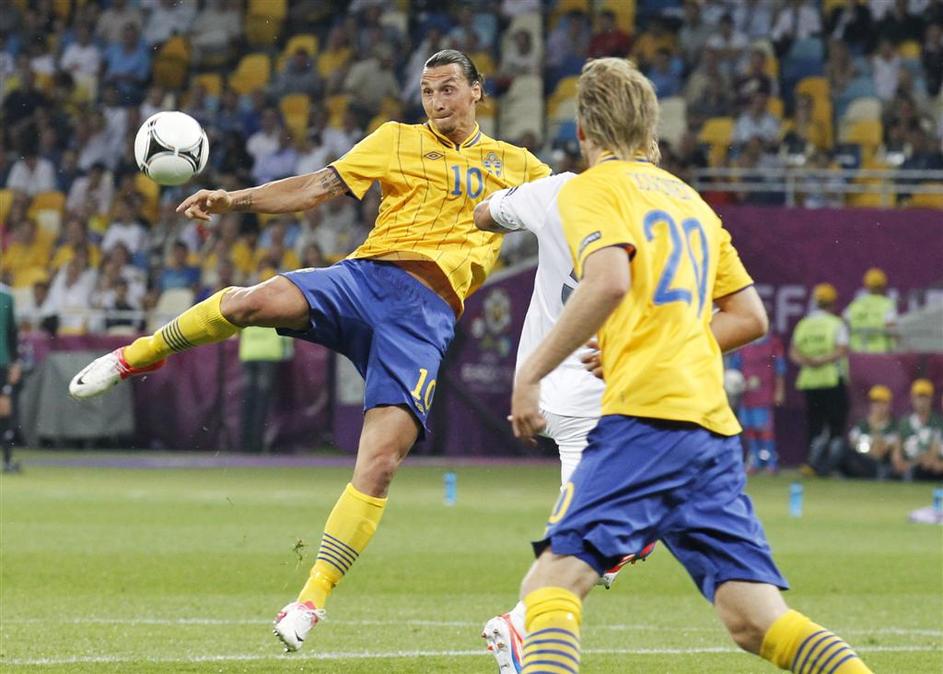 Ibrahimović Švedska Francija Kijev Euro 2012