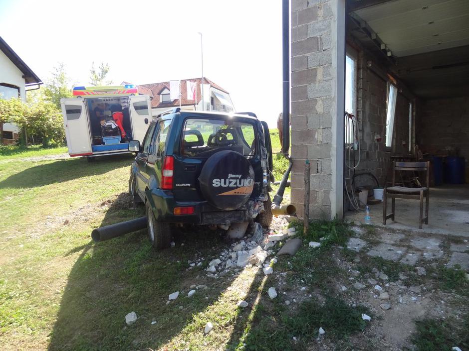 Prometna nesreča  | Avtor: PGE Krško