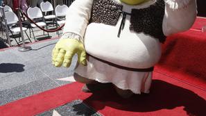 Svojo zvezdo ima zdaj tudi popularni Shrek. (Foto: Reuters)