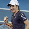 Justine Henin se je zmagovito vrnila v teniške arene. (Foto: Reuters)