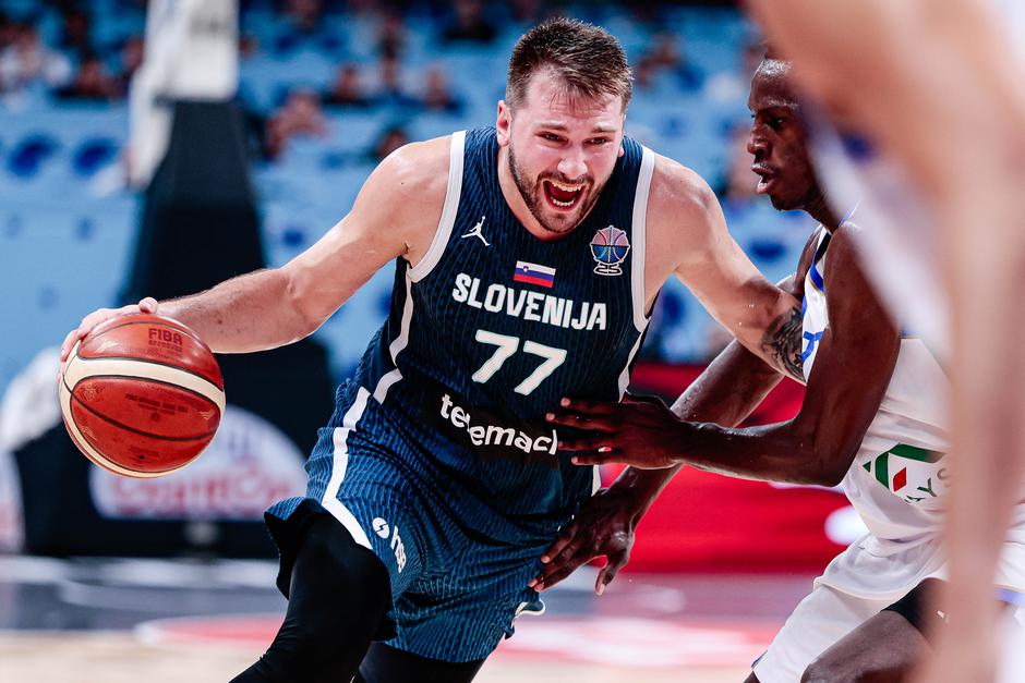 eurobasket 2025 Italija Slovenija, luka dončić | Avtor: Saša Despot