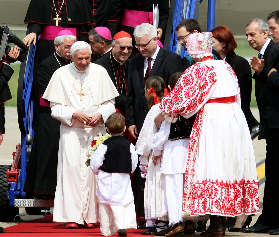 papez obisk Hrvaska Zagreb