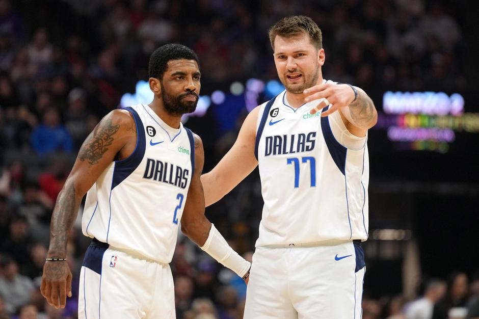 Kyrie Irving in Luka Dončić | Avtor: Profimedia