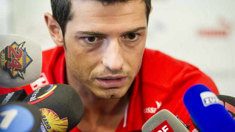 Džemaili Švica Slovenija kvalifikacije za SP 2014 Feusisberg