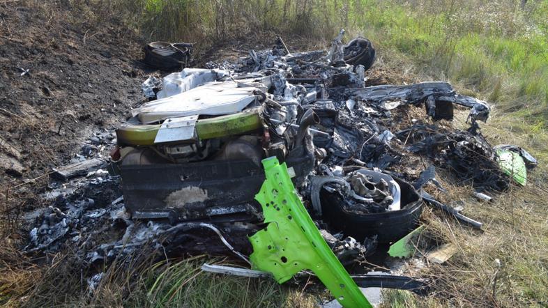 Huda nesreča lamborghinija