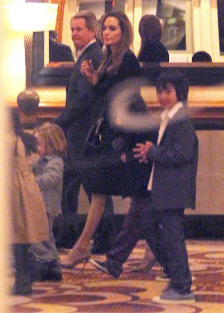 Brad Pitt in Angelina Jolie