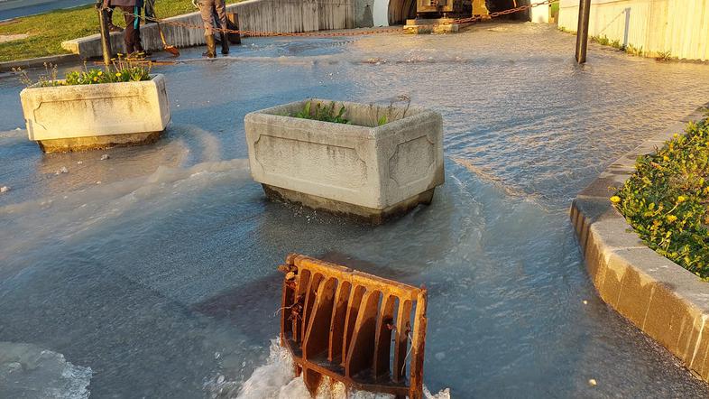 Terezija rov poplava Trbovlje