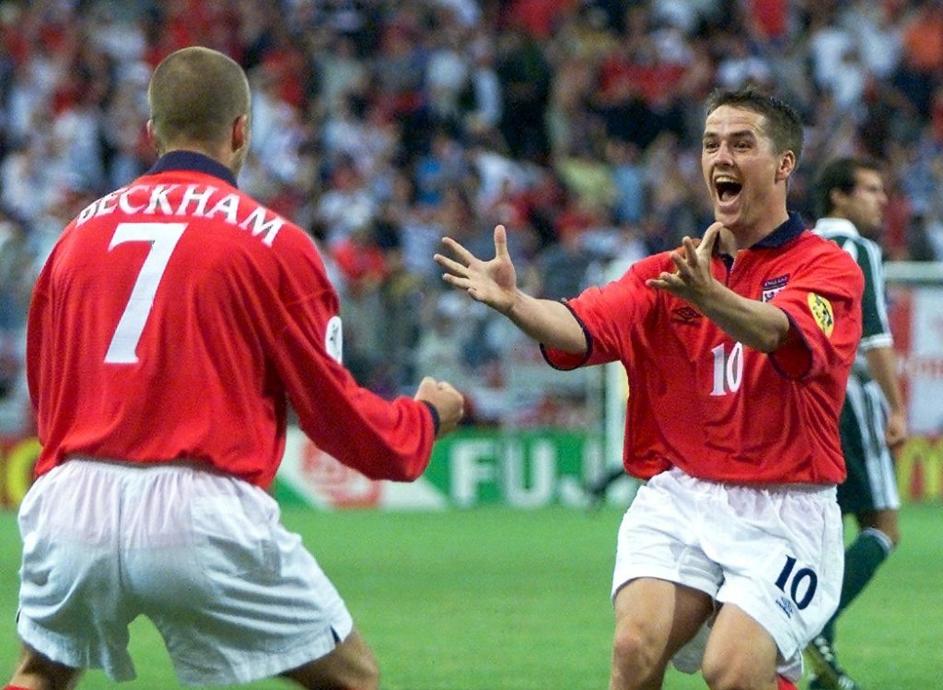 Owen Anglija Nemčija Euro 2000 evropsko prvenstvo Charleroi