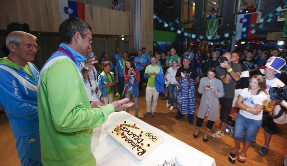 Rajmond Debevec Lojze Mikolič London olimpijske igre 2012