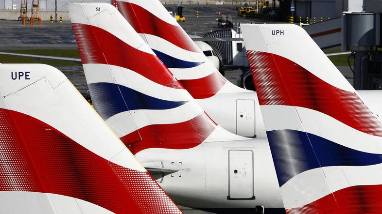 Desetino leta so bila letala BA na tleh. (Foto: Reuters)