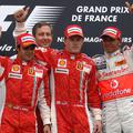 Lani je v Magny Coursu Ferrari osvojil dvojno zmago, Kimi Räikkönen je bil pred 