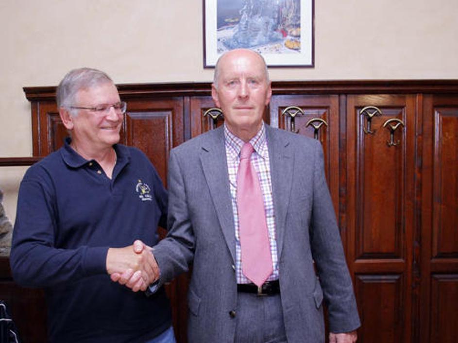 Andrej Šušterič in Tone Turnšek sta se skupaj poslovila od rokometnega kluba Cel