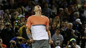 Nadal Raonic Key Biscayne Miami Sony Open četrtfinale