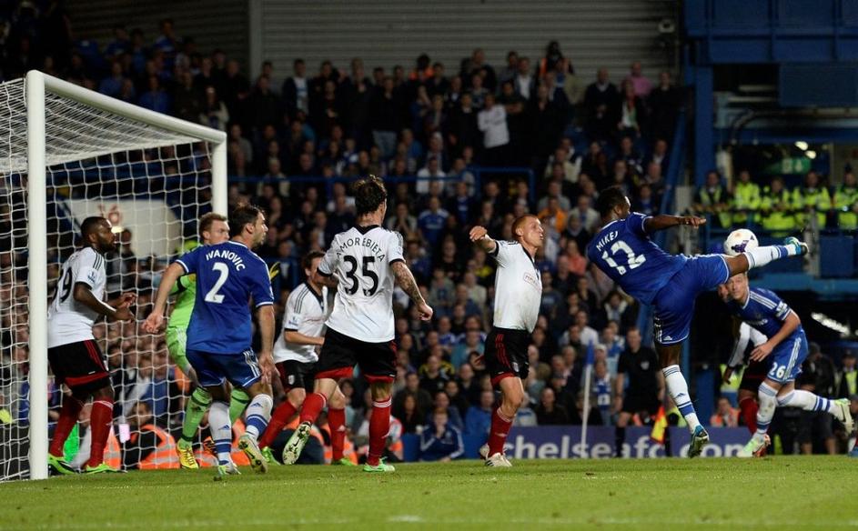 Obi Mikel Sidwell Chelsea Fulham Premier League Anglija liga prvenstvo