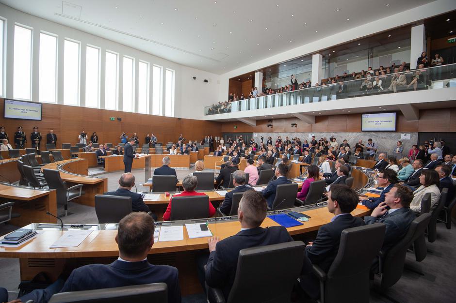 Ustanovna seja državni zbor parlament dz | Avtor: Anže Petkovšek