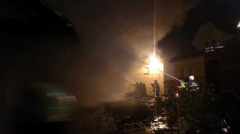 požar gašenje gasilci Ivančna Gorica