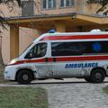 Reševalni avto. Slika je simbolična.