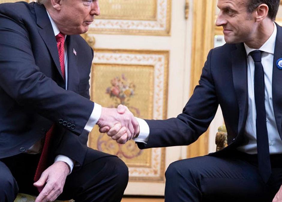 Macron in Trump | Avtor: Profimedia