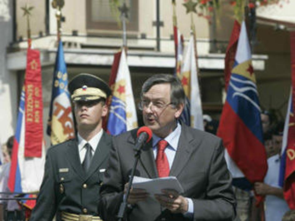 Po besedah predsednika države ne smemo pozabiti, da smo bili Slovenci med prvimi