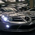 Mercedes-benz SLR mclaren iz belega zlata