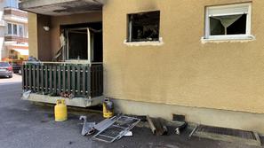 eksplozija blok Gornja Radgona