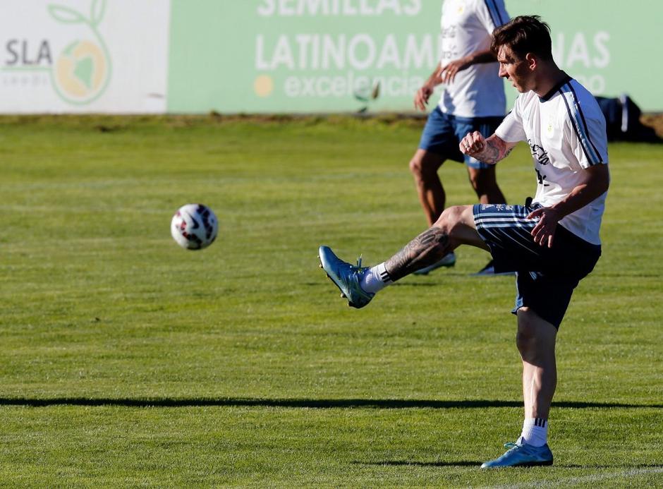 lionel messi argentina trening | Avtor: EPA
