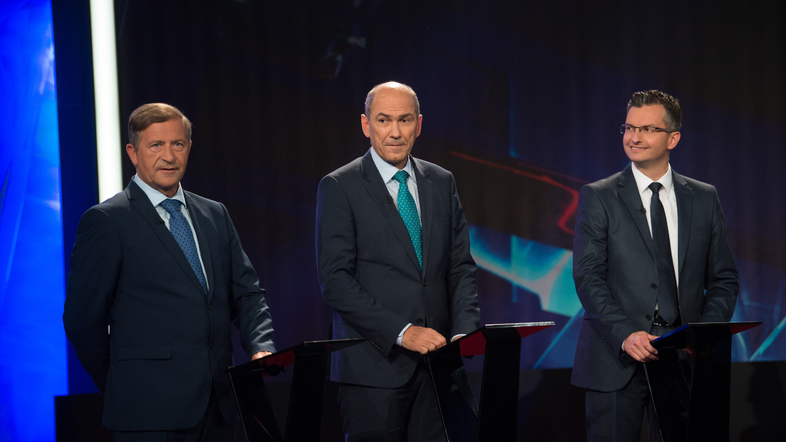 Karl Erjavec, Janez Janša, Marjan Šarec