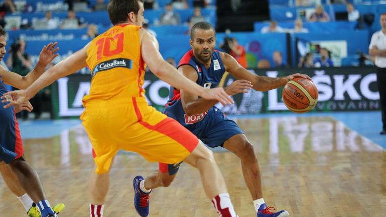 Claver Parker Španija Francija EuroBasket polfinale 