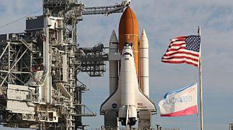 Endeavour pred izstrelitvijo