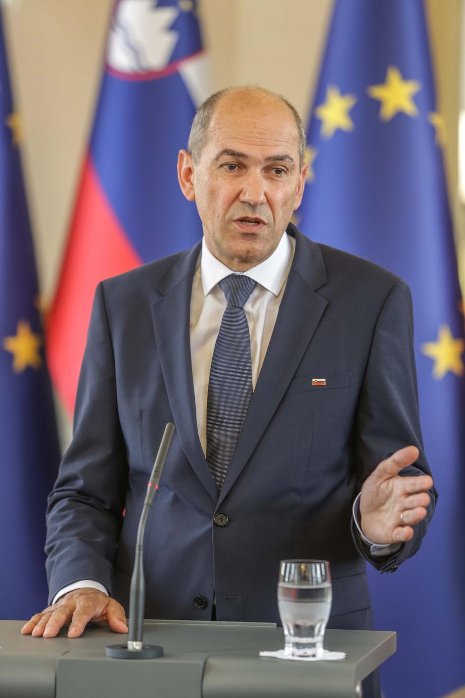 Pahor, Janša | Avtor: Saša Despot