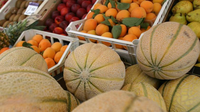 Melone so v Ljubljani dražje kot v Zagrebu ali Vodicah pri Šibeniku. (Foto: Barb