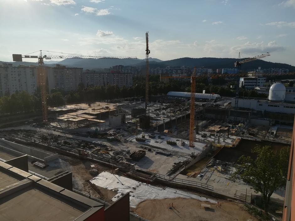 Gradnja nakupovalnega centra v Šiški | Avtor: Žurnal24 