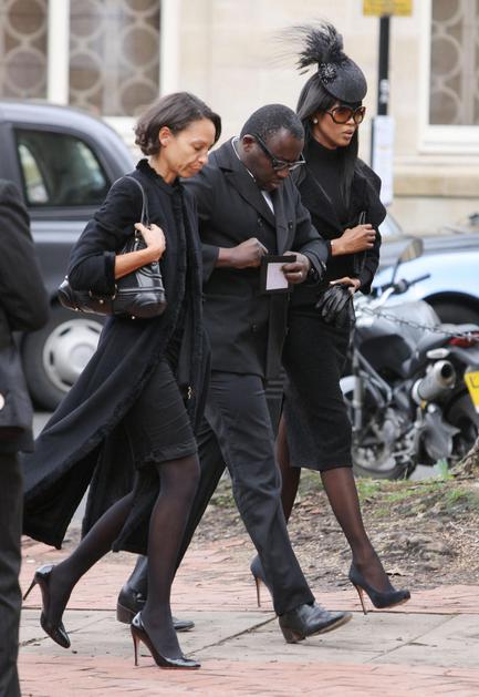Naomi Campbell pogreb Alexander McQueen