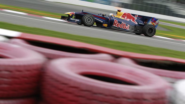 VN Kanade trening 2010 Montreal Sebastian Vettel Red Bull