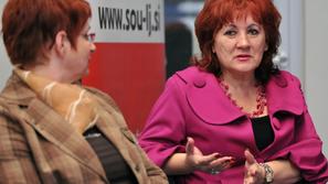 sport 12.04.10 FDV, okrogla miza, mlade druzine, Cvetka Hocevar, Vlasta Nussdorf