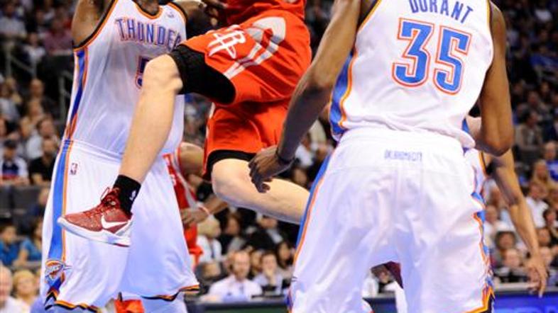 Dragić Durant Perkins Oklahoma City Thunder Houston Rockets liga NBA