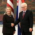 Hilary Clinton v Zagrebu 