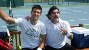 Djoković Đoković Maradona Abu Dabi tenis
