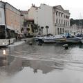 Povišano plimovanje v Piranu.