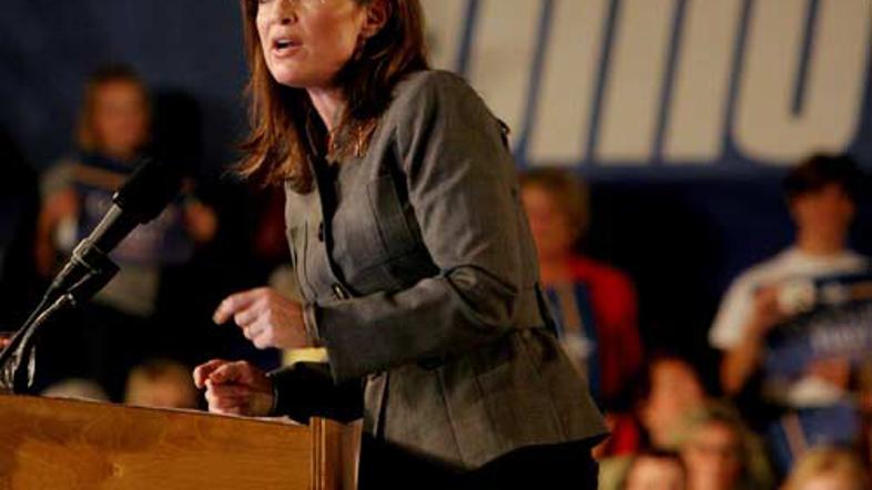 Sarah Palin ni povsem prepričana, kakšno geografsko oziroma politično enoto pred