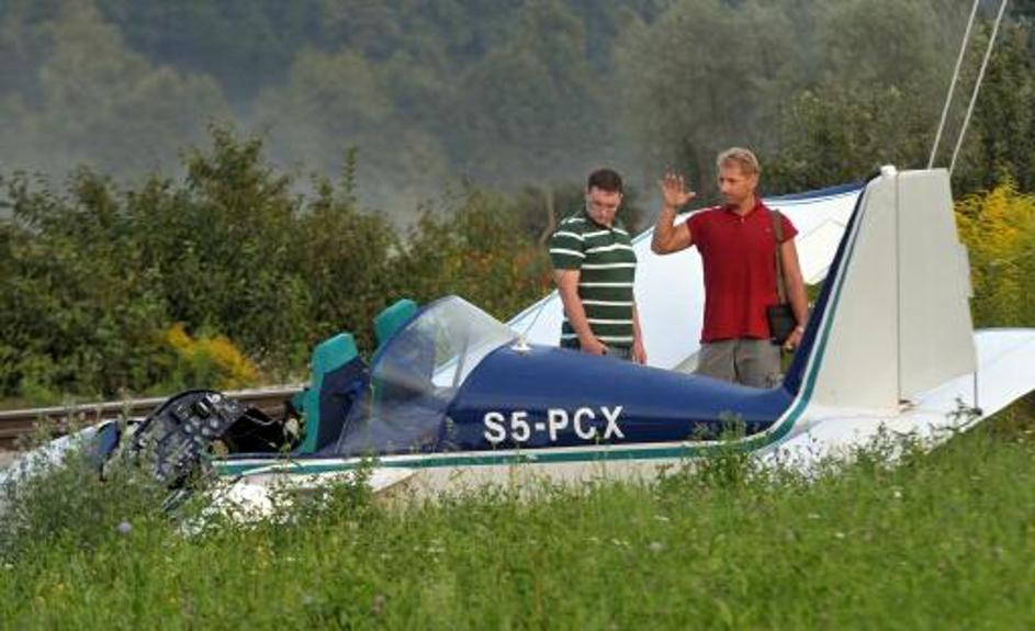 nesreča letalo erazem pintar