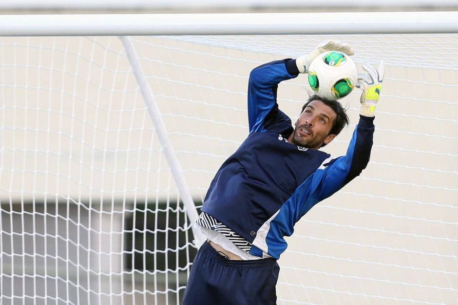 Buffon Italija pokal konfederacij trening Rio de Janeiro Brazilija | Avtor: EPA